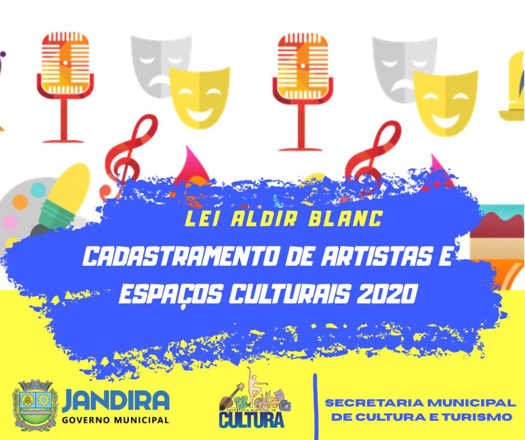 Prefeitura de Jandira abre cadastro de artistas para receber auxílio emergencial da Lei Aldir Blanc