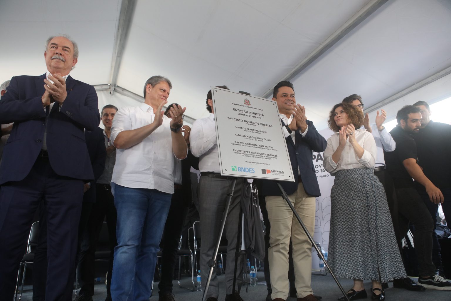 Governador Tarcísio de Freitas reinaugura Estação Ambuitá e reforça compromissos com o desenvolvimento de Itapevi