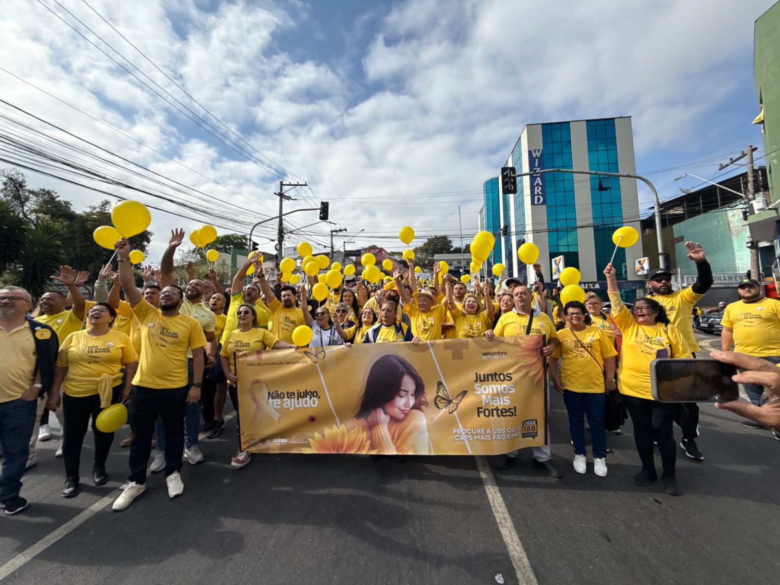 Mobilização de Jandira pelo Setembro Amarelo ganha destaque em rede nacional
