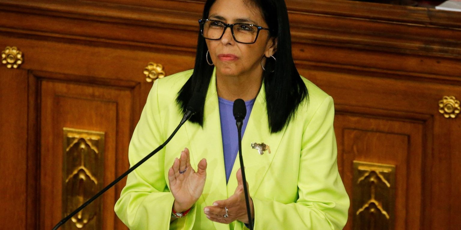 Delcy Rodríguez propõe anistia geral na Venezuela
