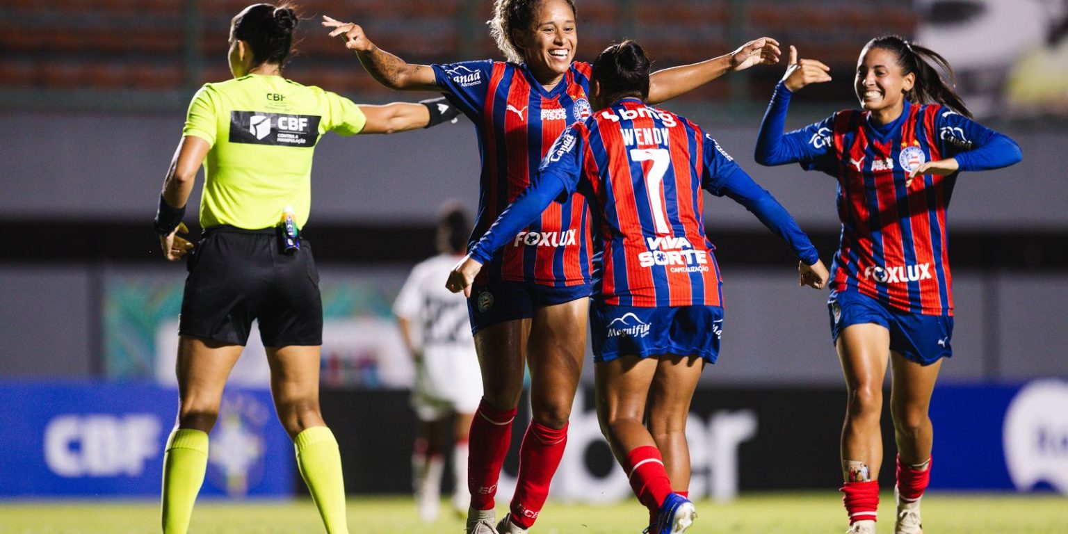 Bahia supera Vitória em clássico emocionante pelo Brasileiro Feminino