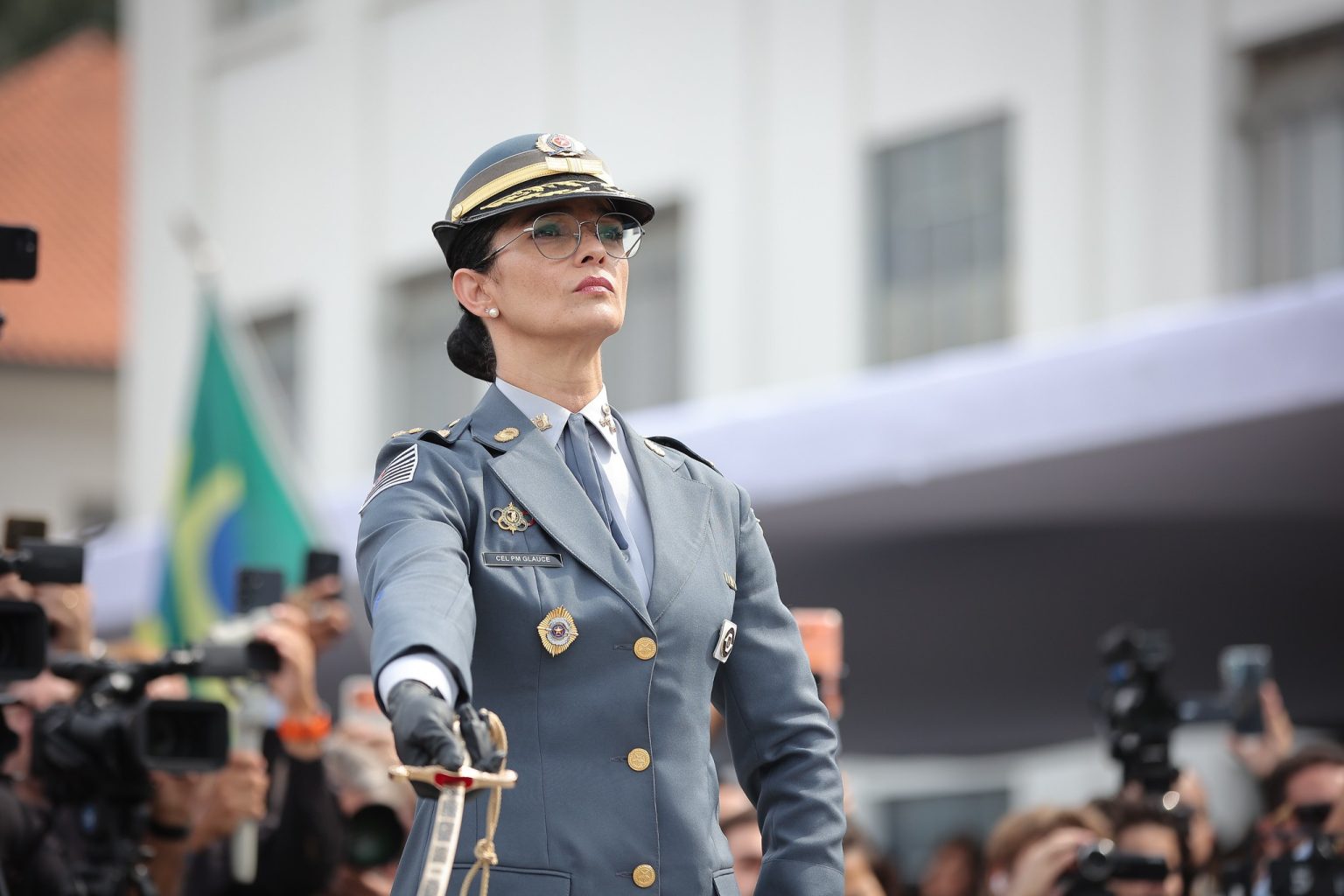 Coronel Glauce Anselmo Cavalli assume comando da PM de SP com foco no combate à violência doméstica