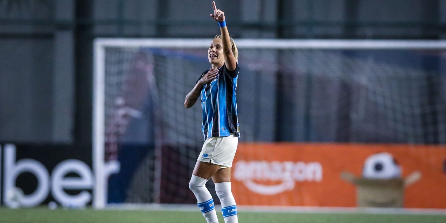 Grêmio Feminino brilha e vence Bahia na Série A1 do Brasileiro