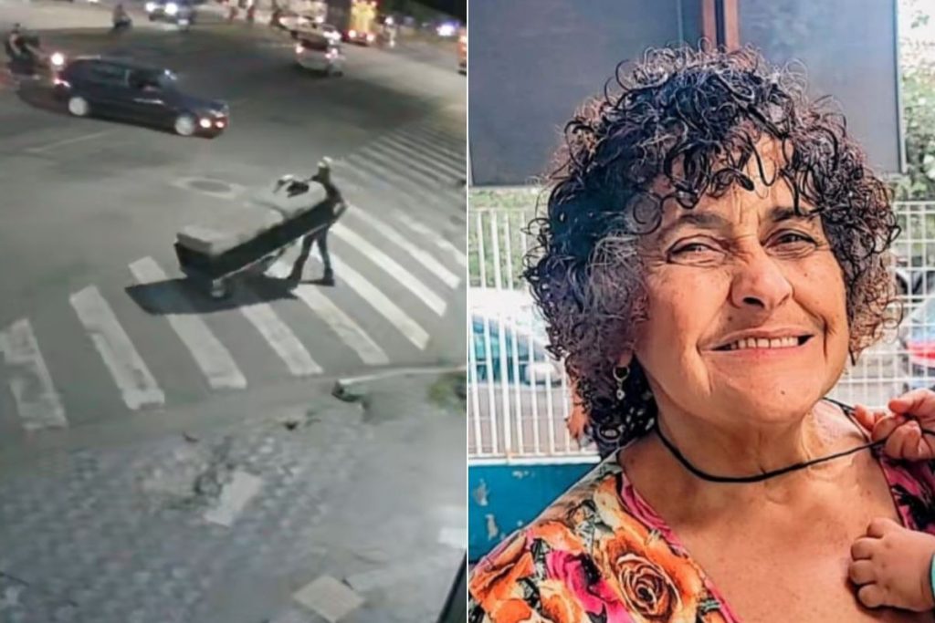 Desaparecimento trágico: Mulher é encontrada morta e transportada pela rua dentro de cama em Guarujá, SP