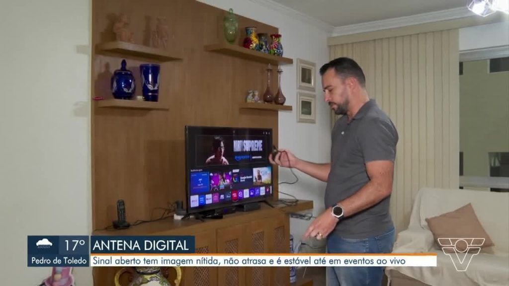 Antena digital: solução para problemas de sinal na Baixada Santista e Vale do Ribeira