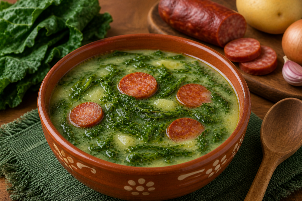 Aprenda a Fazer uma Deliciosa Receita de Caldo Verde Português