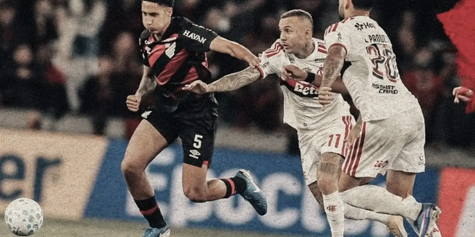 Flamengo empata com Athletico-PR e adia confronto com Palmeiras no Brasileirão