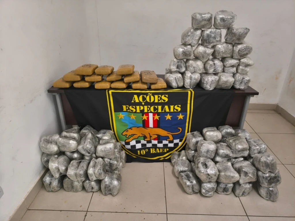 Polícia Militar apreende 240 kg de drogas e prende suspeitos na região de Campinas