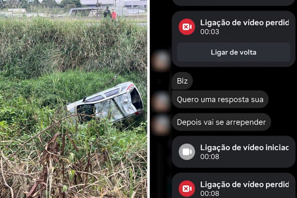 Pai embriagado capota carro com filha na Dutra após ameaçar ex-esposa: ‘Vai se arrepender’