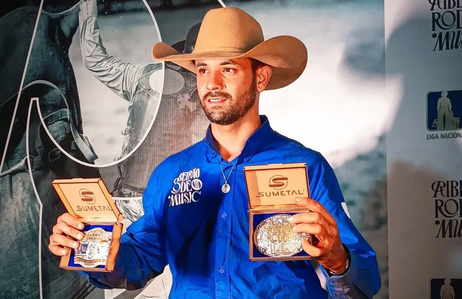 Peão de Guaraci (SP) busca bicampeonato na montaria em touros no Ribeirão Rodeo Music 2026