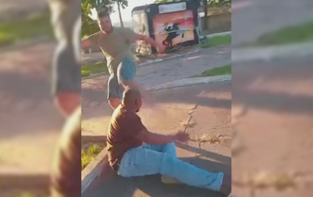 Servidor agride morador com chute no rosto em Álvaro de Carvalho, SP