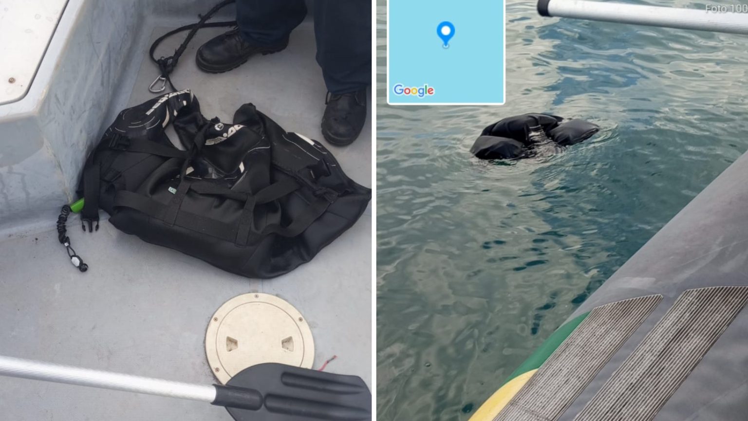 Marinha localiza colete salva-vidas em busca por homem desaparecido em Ilhabela