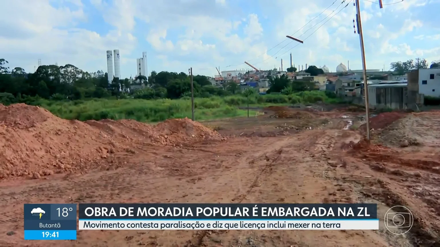 Prefeitura embarga construção de conjuntos habitacionais na Zona Leste de SP