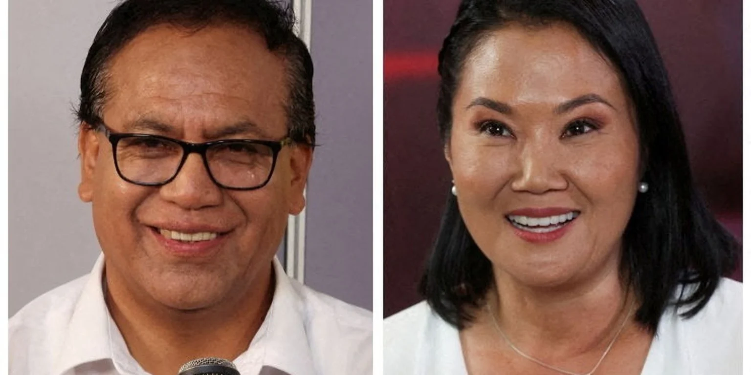 Disputa acirrada nas Eleições do Peru: diferença entre Sánchez e Fujimori diminui para 7 mil votos