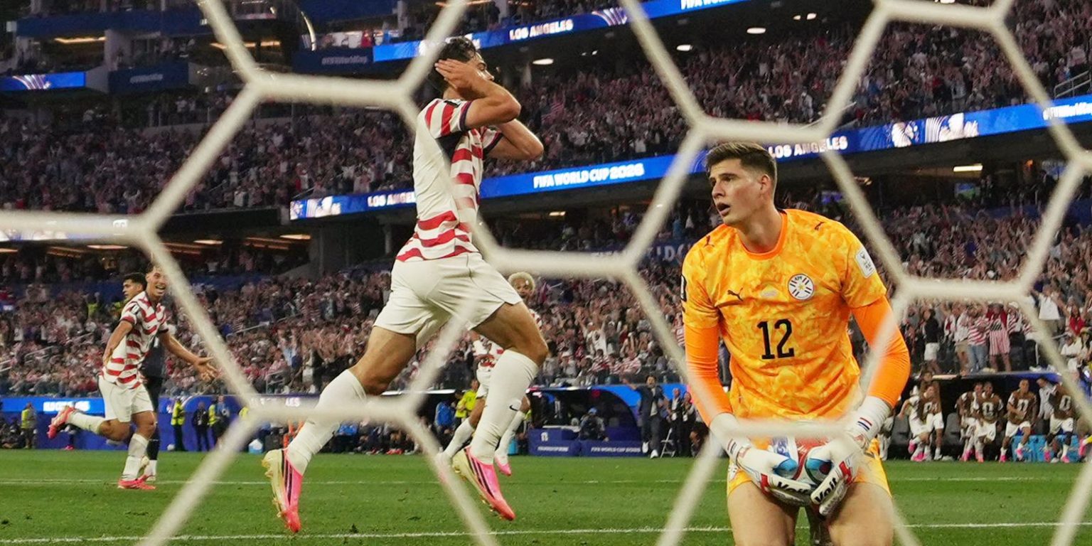 Estreia triunfante dos EUA na Copa do Mundo com goleada sobre o Paraguai: 4×1