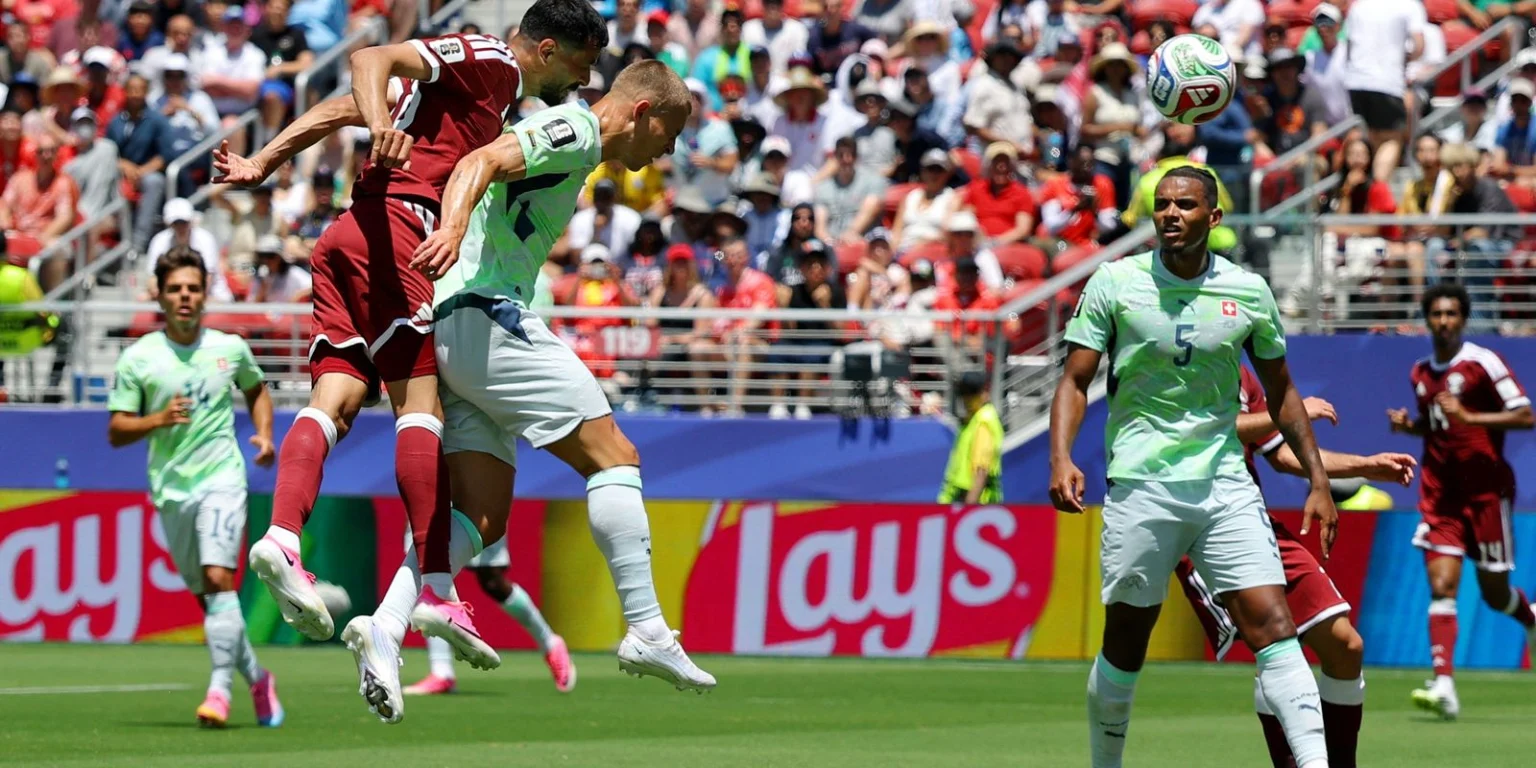 Suíça e Catar empatam no fim em jogo emocionante pelo Grupo B