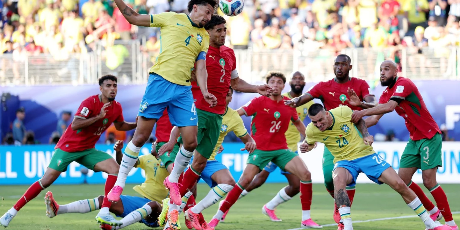 Brasil e Marrocos empatam na estreia da Copa do Mundo: jogo tenso e equilibrado