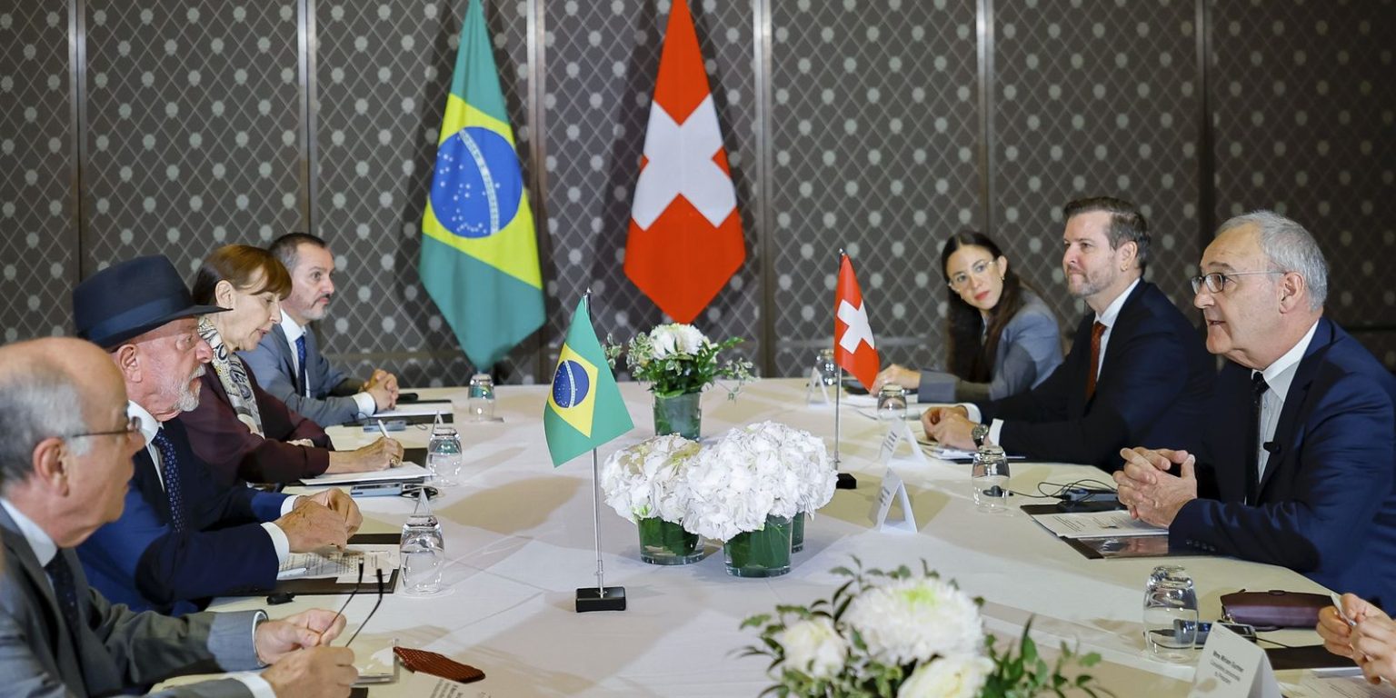 Presidente Lula chega à Suíça para participar da Cúpula do G7