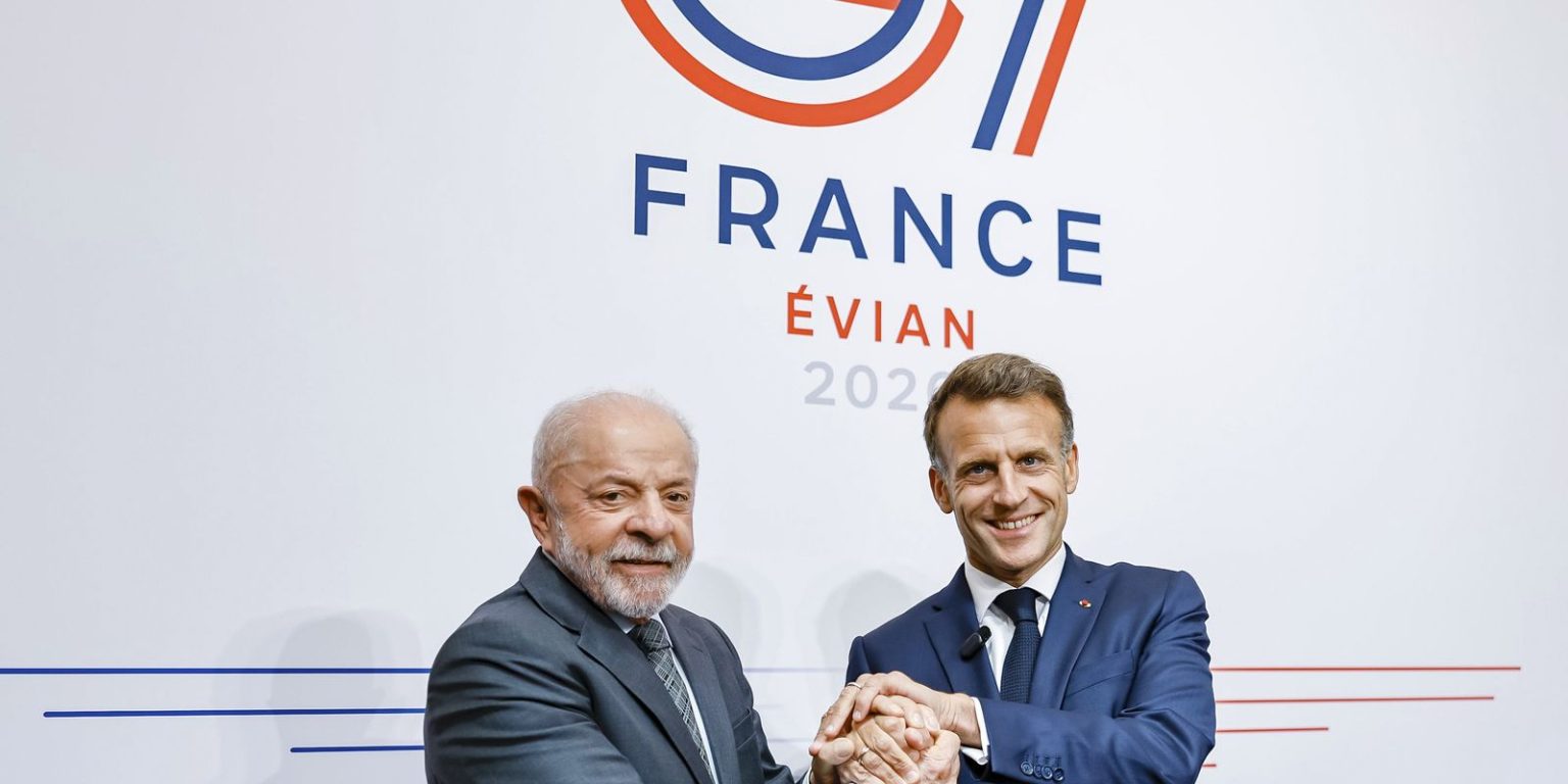Lula fortalece parcerias em encontros com presidentes da França e da Suíça durante Cúpula do G7