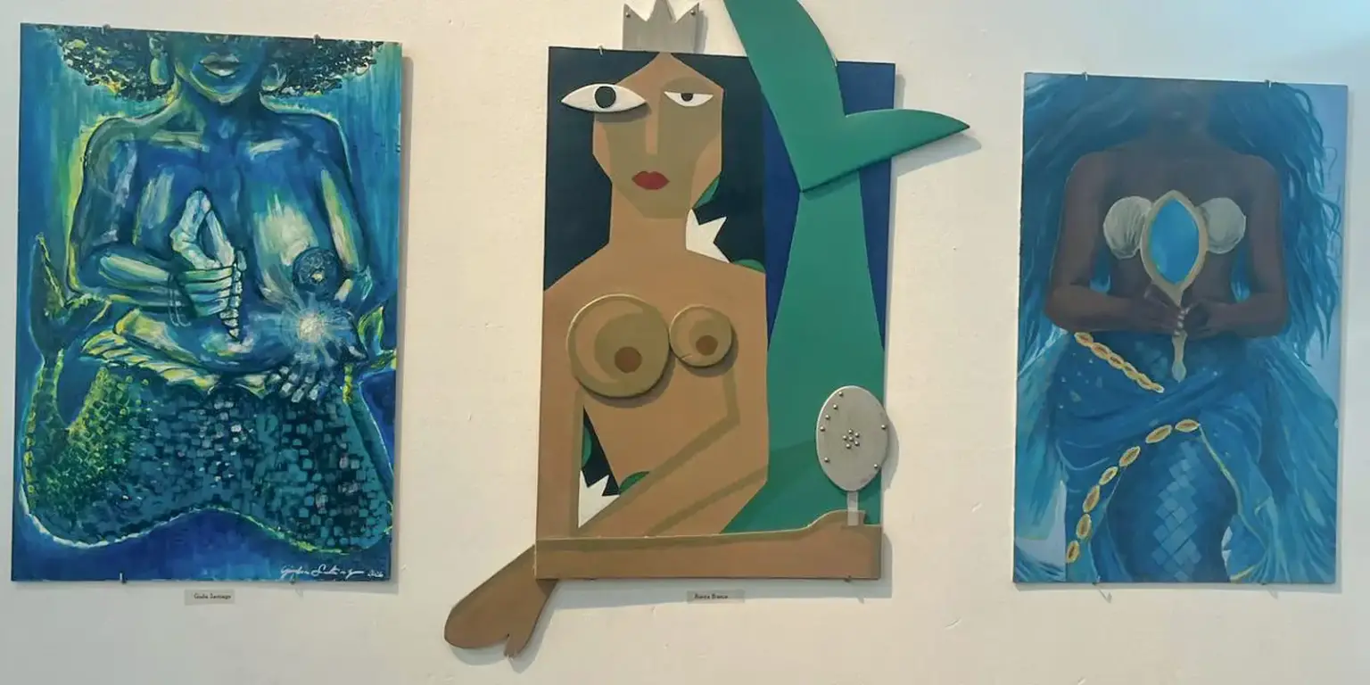 Exposição sobre Iemanjá na Biblioteca Parque Estadual: arte e cultura em destaque