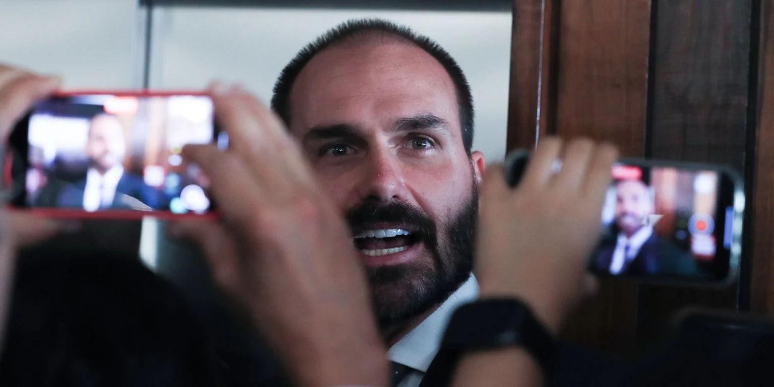 STF inicia julgamento de Eduardo Bolsonaro por coação no curso do processo