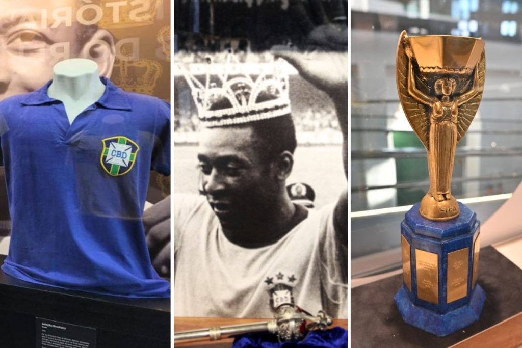 Museu Pelé em Santos: o acervo de relíquias do Rei do Futebol