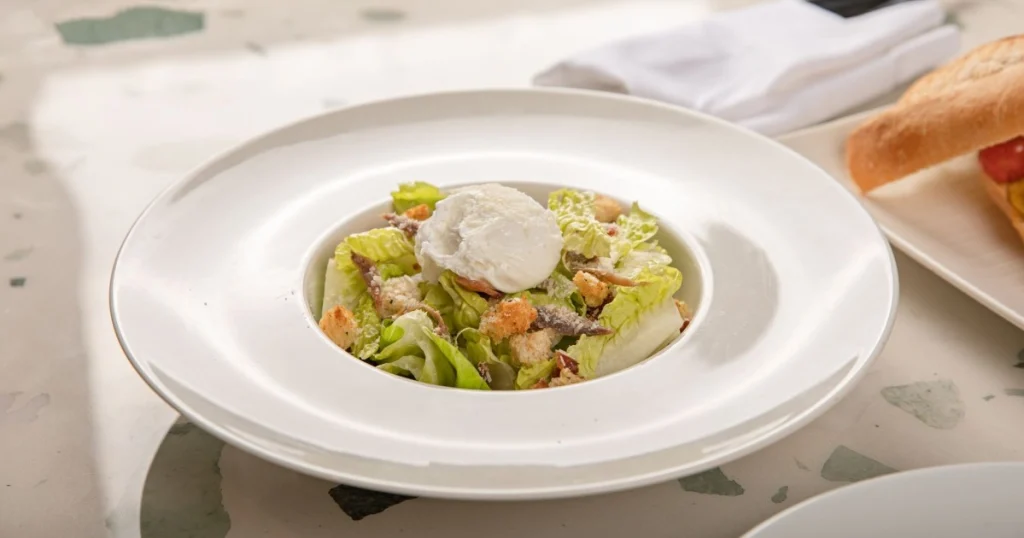 receita de salada caesar original