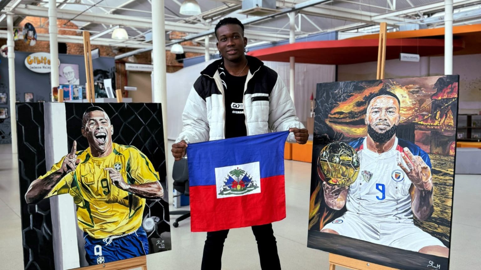 Artista haitiano de Jundiaí sonha com vitória histórica contra Seleção Brasileira na Copa: a emoção de carregar duas paixões