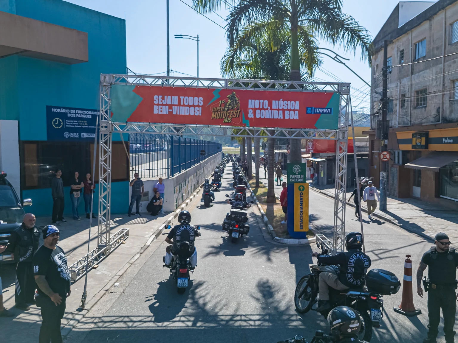 Itapevi Moto Fest e Burning Fest agitam o Parque da Cidade com gastronomia e rock