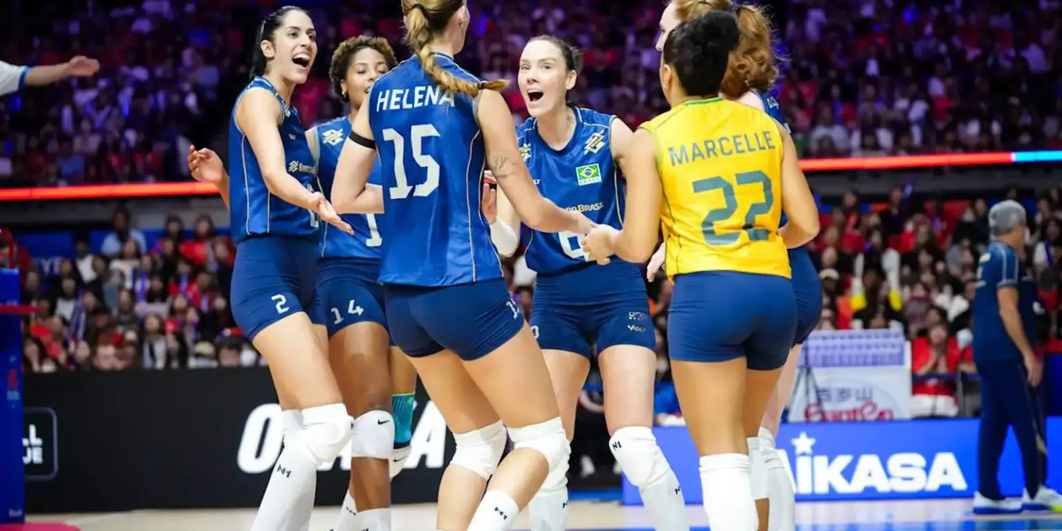 Brasil enfrenta Japão em partida decisiva da Liga das Nações de Vôlei Feminino