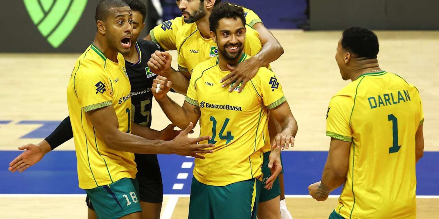 Seleção Brasileira de Vôlei divulga lista de jogadores para a 3ª semana da Liga das Nações
