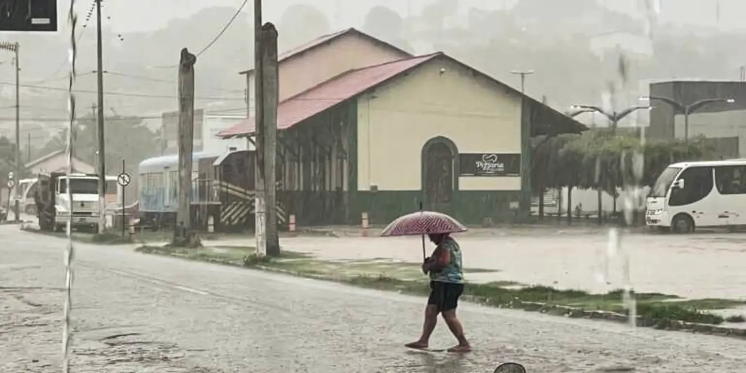 Inmet emite alerta para chuvas intensas e queda de temperatura em diversas regiões do Brasil