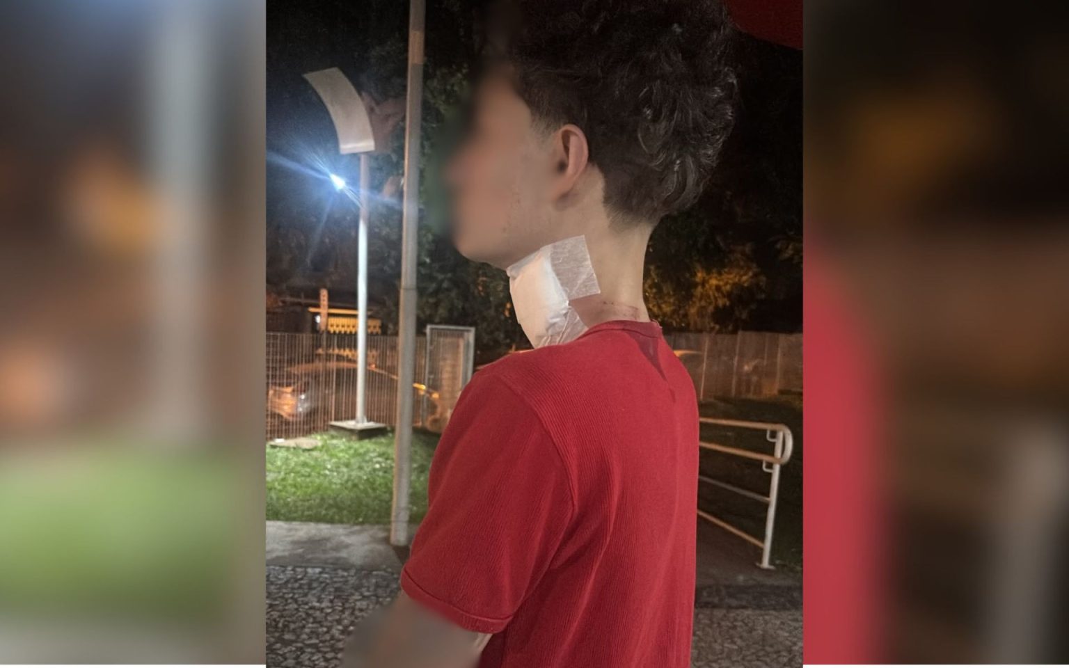 Motociclista atingido por linha com cerol recebe 35 pontos no pescoço em Rio Preto