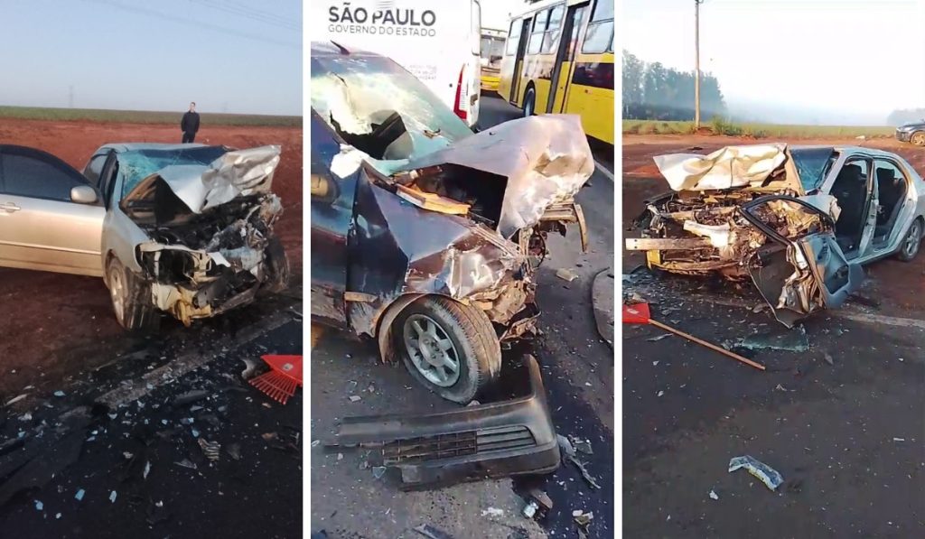 Grave acidente na Rodovia de Rio das Pedras deixa motorista em estado crítico e feridos