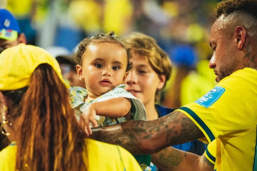 Aniversário de Mel, filha de Neymar, coincide com decisão do Brasil na Copa do Mundo