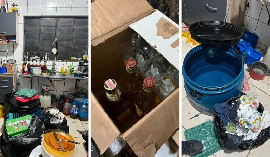 Homem é detido por falsificação de bebidas alcoólicas em ‘fábrica clandestina’ em Hortolândia