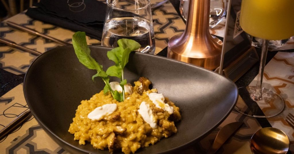 receita de risoto de cogumelos