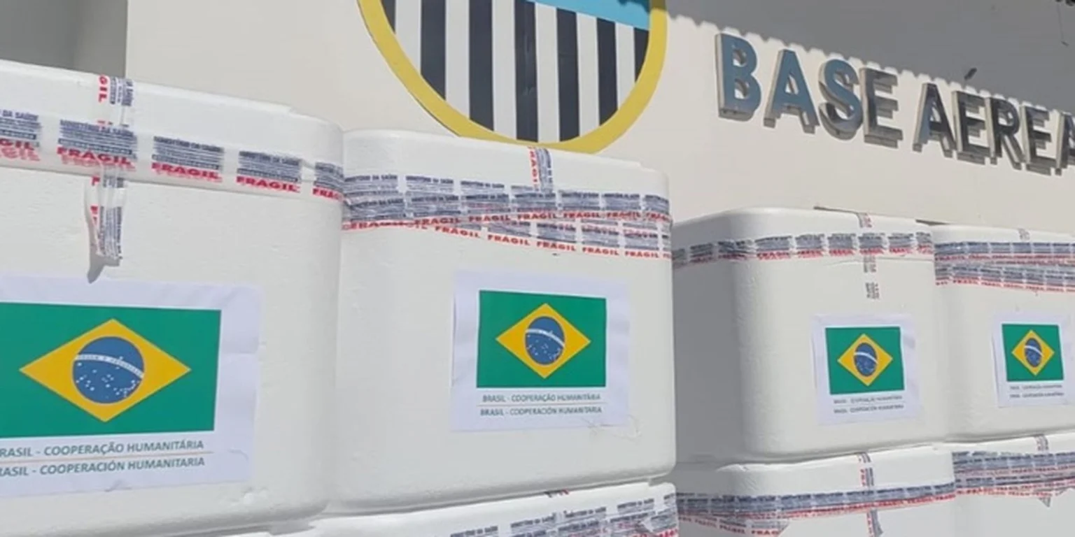Brasil envia 690 mil doses de vacinas em ajuda à Venezuela após terremotos