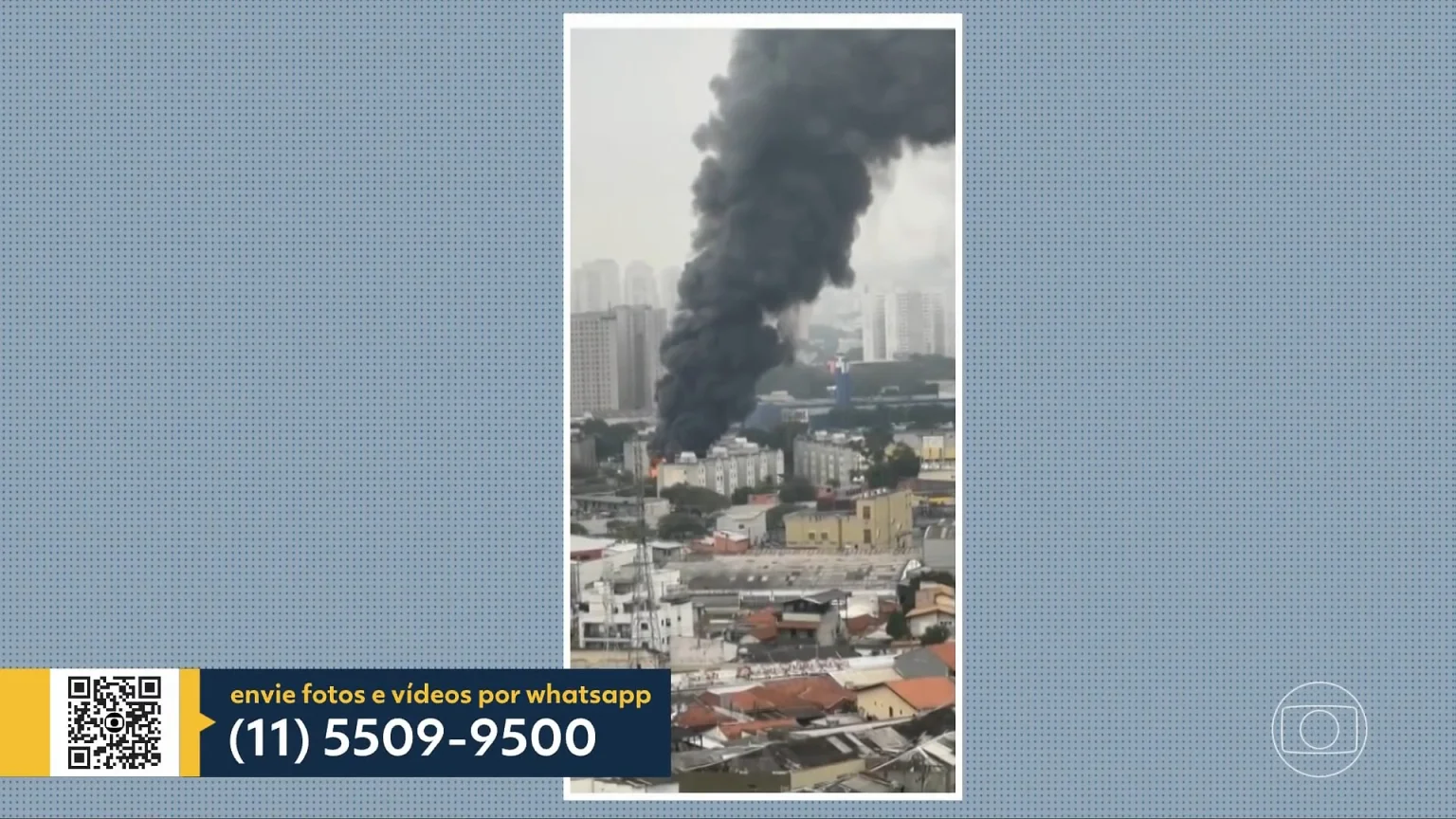 Incêndio atinge residência na Freguesia do Ó, Zona Norte de São Paulo