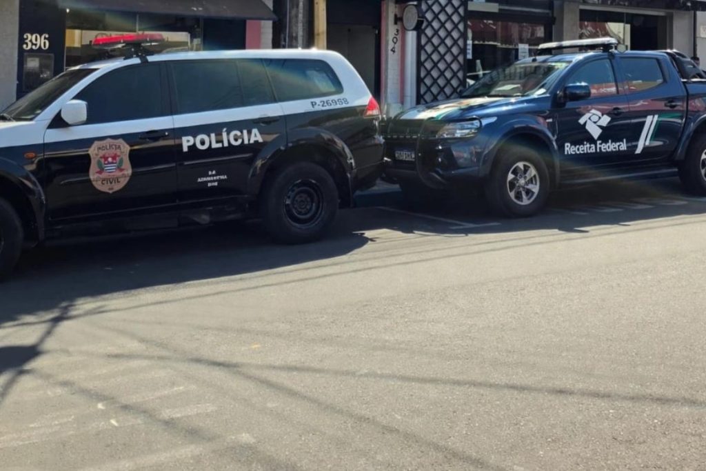 Operação conjunta da Polícia Civil e Receita Federal apreende mercadorias em lojas de interior de SP