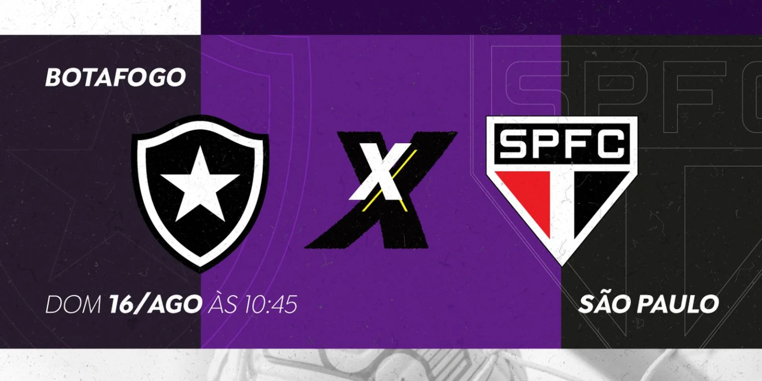 TV Brasil transmite ao vivo o emocionante confronto entre Botafogo e São Paulo no Brasileirão Feminino A1