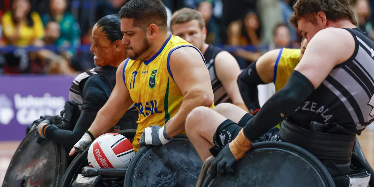 Brasil encerra Mundial de Rúgbi em cadeira de rodas na 11ª posição e destaca evolução dos jogadores
