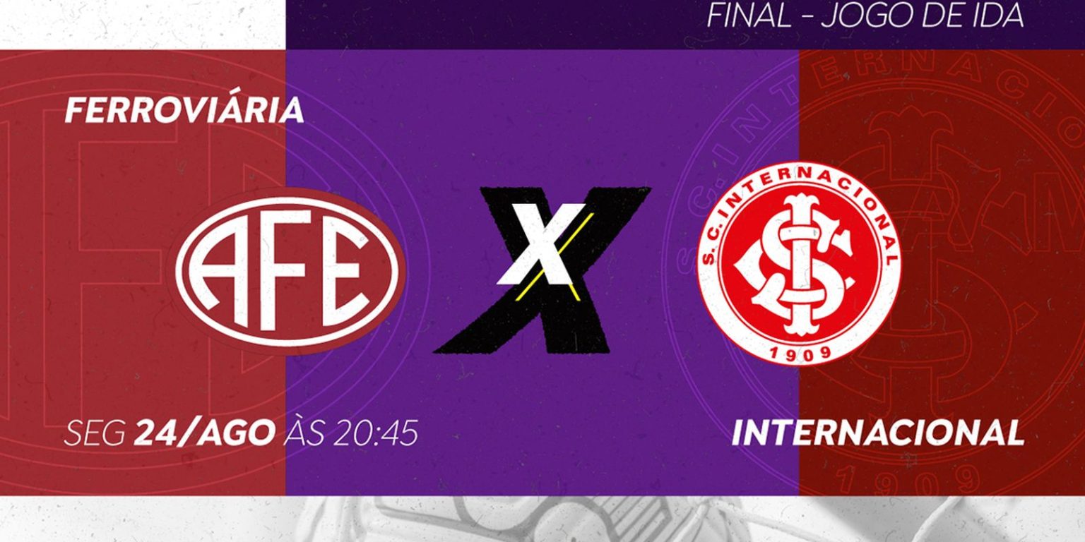TV Brasil transmite final do feminino sub-17 entre Ferroviária e Internacional