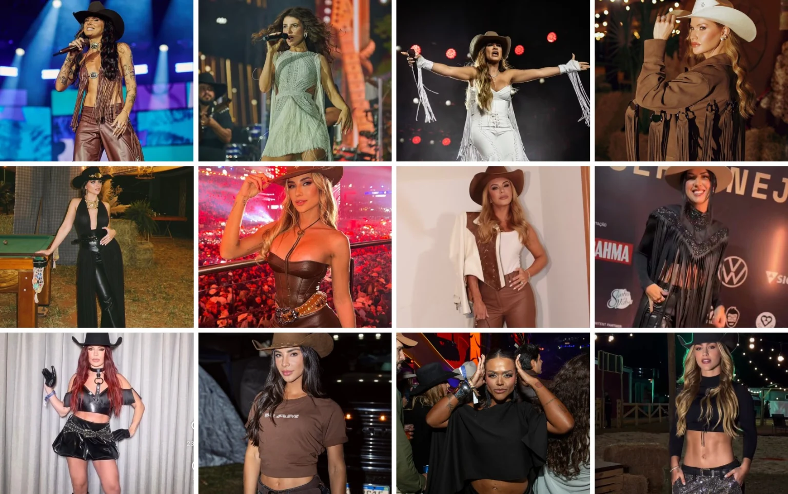 Famosas arrasam nos looks da Festa do Peão de Barretos 2026: quem se destacou?