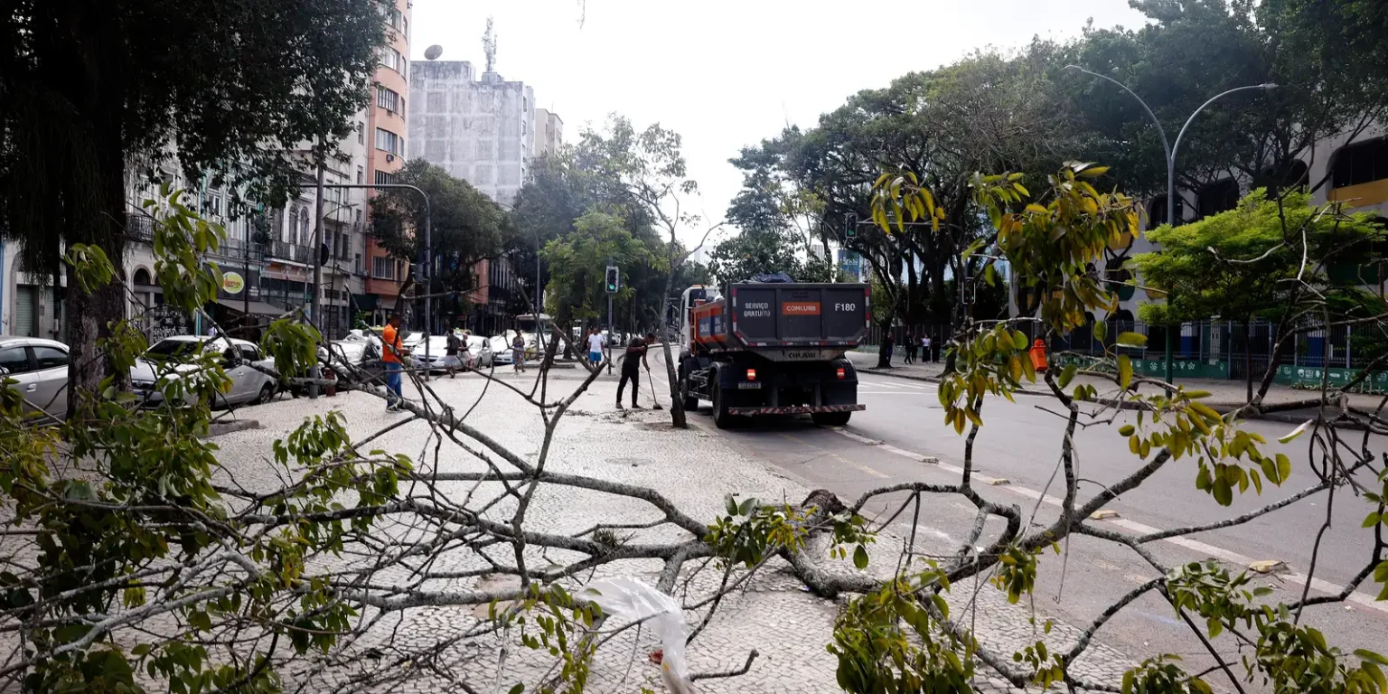 Ventos fortes atingirão o Rio de Janeiro nesta quarta-feira