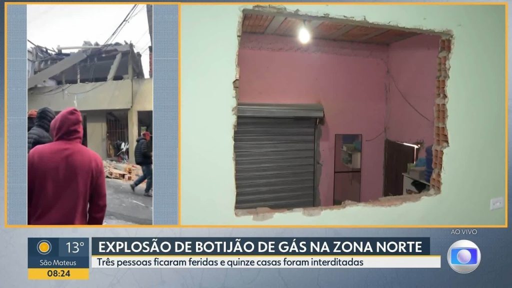 Explosão em residência da Zona Norte de São Paulo deixa homem ferido e 15 casas interditadas
