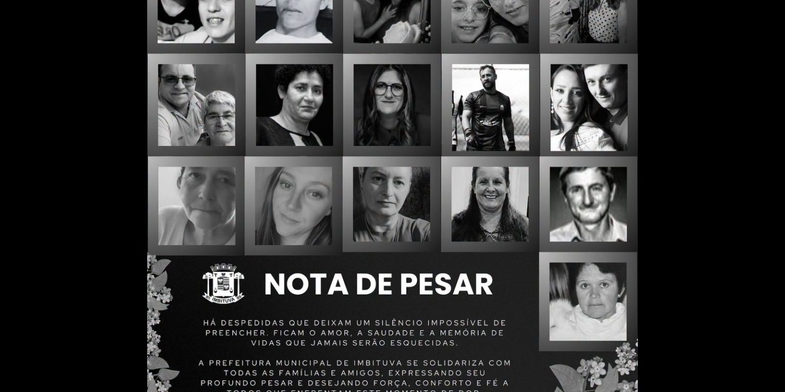 Homenagens às Vítimas do Trágico Acidente na BR-737 em Imbituva