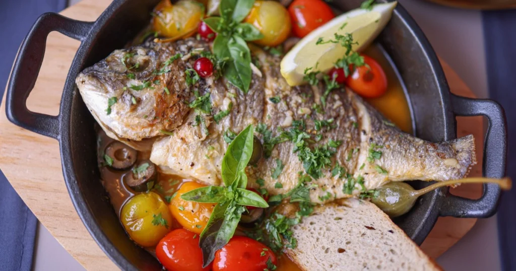 como preparar peixe assado ao limão