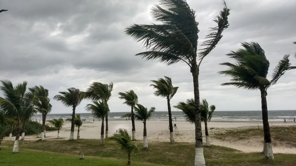 Marinha emite alerta de ventos intensos no Litoral Norte de SP: risco para navegantes e praticantes de esportes aquáticos