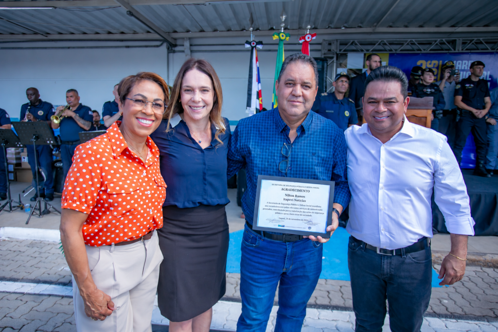 Itapevi Notícias e jornalista Nilton Ramos são homenageados nos 29 anos da Guarda Municipal de Itapevi